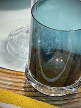 Set de 2 Vasos de Cristal 'Classy Fun' - 290 ml - Azul