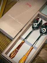 Juego de Cubiertos Para Ensalada 'Venezia Ambra'