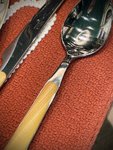 Juego de Cubertería 'Legno Colorato Abete Giallo' - 24 Piezas