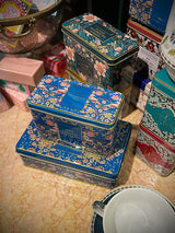 Lata de Té 'Song Thrush Teal' - 40 Bolsitas English Breakfast