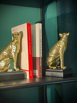 Pareja de Sujeta Libros 'Leopards'