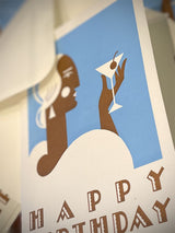Art Deco Birthday Card