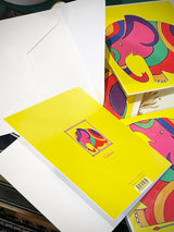 'Elephant' Card - Hank Simon