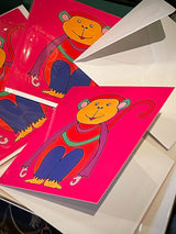 'Monkey' Card - Hank Simon
