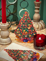 Tarjeta de Navidad 'Rocker Christmas Tree’