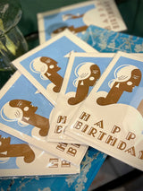 Art Deco Birthday Card