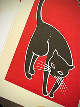 Tarjeta de Felicitación 'Black Cat'