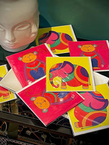 'Elephant' Card - Hank Simon