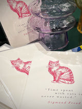 Tarjeta de Felicitación 'Time with Cats'