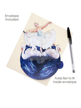 Tarjeta Pirouettes ‘Swan Lake'