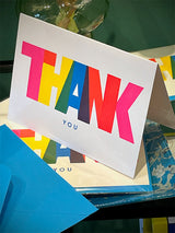 Tarjeta de Agradecimiento 'Thank You by Pressink'