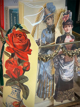 'Roses & Urn' Card and Bookmark