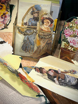 'Victorian Lady III' Card and Bookmark