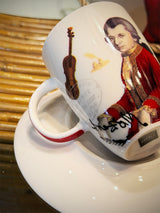 Set de 2 Tazas Espresso de Porcelana 'Mozarteum'