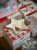 'Christmas Tale' Porcelain Star Bowl