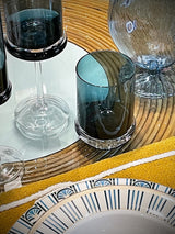 Set de 2 Vasos de Cristal 'Classy Fun' - 290 ml - Azul