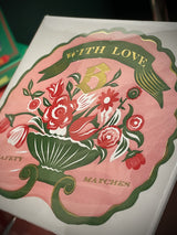 Caja de Cerillas 'Blumenhaus Flower' - 125 piezas