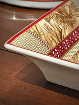 Vaciabolsillos de Porcelana 'Luxury Living' - Tropical