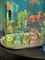 Juego de 6 Vasos Altos 'Rainbow' - 430 ml