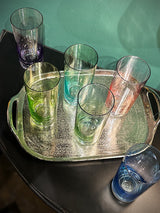 Juego de 6 Vasos Altos 'Rainbow' - 430 ml