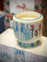 Vela A Dopo 'Linen & Orris' - Diseño Cheetahs 226g
