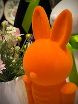 Figura Decorativa 'Conejo Nutcracker' - Naranja