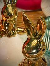 Decorative Figure 'Goldie Rabbit' - Sitting