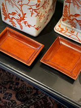 Bandeja Vacíabolsillos de Piel 'Valet' Rectangular