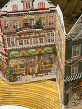 Calendario de Adviento 'Concertina Tiendas en Navidad' - 84x25 cm