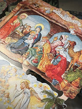 Hoja Cromos Alemanes 'Belenes'