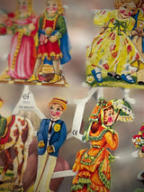 Hoja Cromos Alemanes 'Niños y Disfraces'