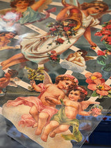 German Trading Card Sheet 'Collage of Angels III'