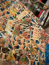 Hoja Cromos Alemanes 'Bebés y Cigüeñas'