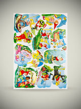 Hoja Cromos Alemanes 'Gnomos'