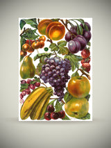 Hoja Cromos Alemanes 'Frutas'