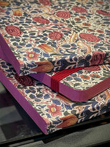 Large Notebook 'Rose' - William Morris