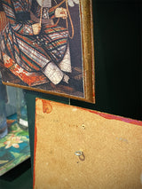 Réplica Cuadrito al Óleo 'Little Boy' - Vintage