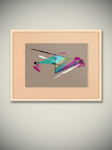 Lámina Decorativa 'Collage de Texturas'