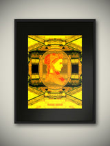 Lámina Decorativa 'Retrato Arquitectónico de Una Princesa Alemana'