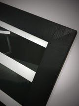 Cuadro Decorativo 'Rayas Hipnóticas' - 80X60 cm