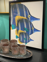 Láminas Enmarcadas 'Peces’ - 40X50