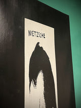 Screenprints on Canvas 'Philosophers Triptych' - Leonel Moura - Price on Request