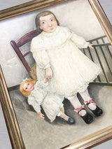 cuadro-nena-i-nina-de-josep-badia