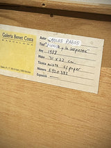 Collage 'Florita y La Serpiente' - 31x22 cm - Carlos Pazos - Precio a Consultar