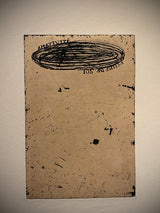 Grabado Con Papel Hecho a Mano 'S/T' - Jaume Plensa