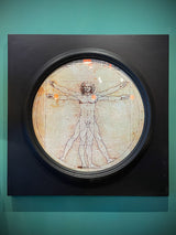 Cuadro Decorativo Clásico 'Vitruvio' - 80x80 cm