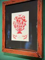 Cuadro Decorativo 'Alga Marina Fig.7' - 23x19 cm