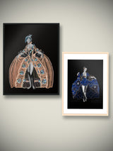 Láminas Decorativas 'Pompa y Provocación'