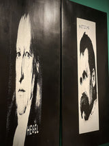 Screenprints on Canvas 'Philosophers Triptych' - Leonel Moura - Price on Request