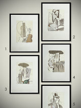 Carpeta 'Nuevos Tipos Urbanos' con 5 Aguafuertes - Manolo Valdés